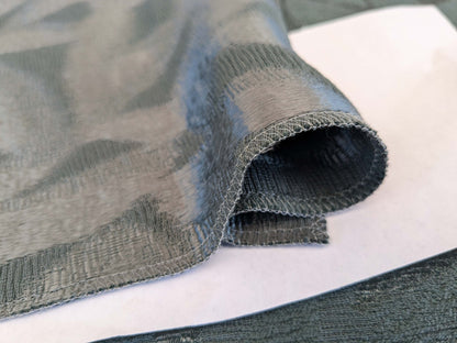 27 EV53 Square Scalamandre Christian Fischbacher Sunset Park Teal Blue Botanical Foliage MSRP USD350+