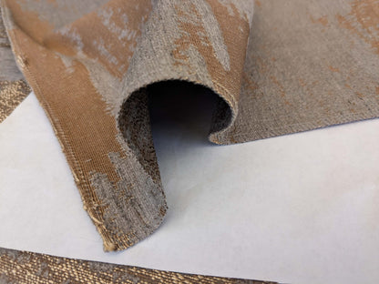 31 EV53 Square Scalamandre Christian Fischbacher Verona Smoke Gray Brown Abstract MSRP USD 400+/y