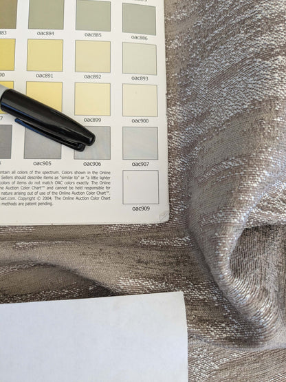 32 EV53 Square Scalamandre Christian Fischbacher Verona Clouds Light Gray Abstract MSRP USD 400+/y