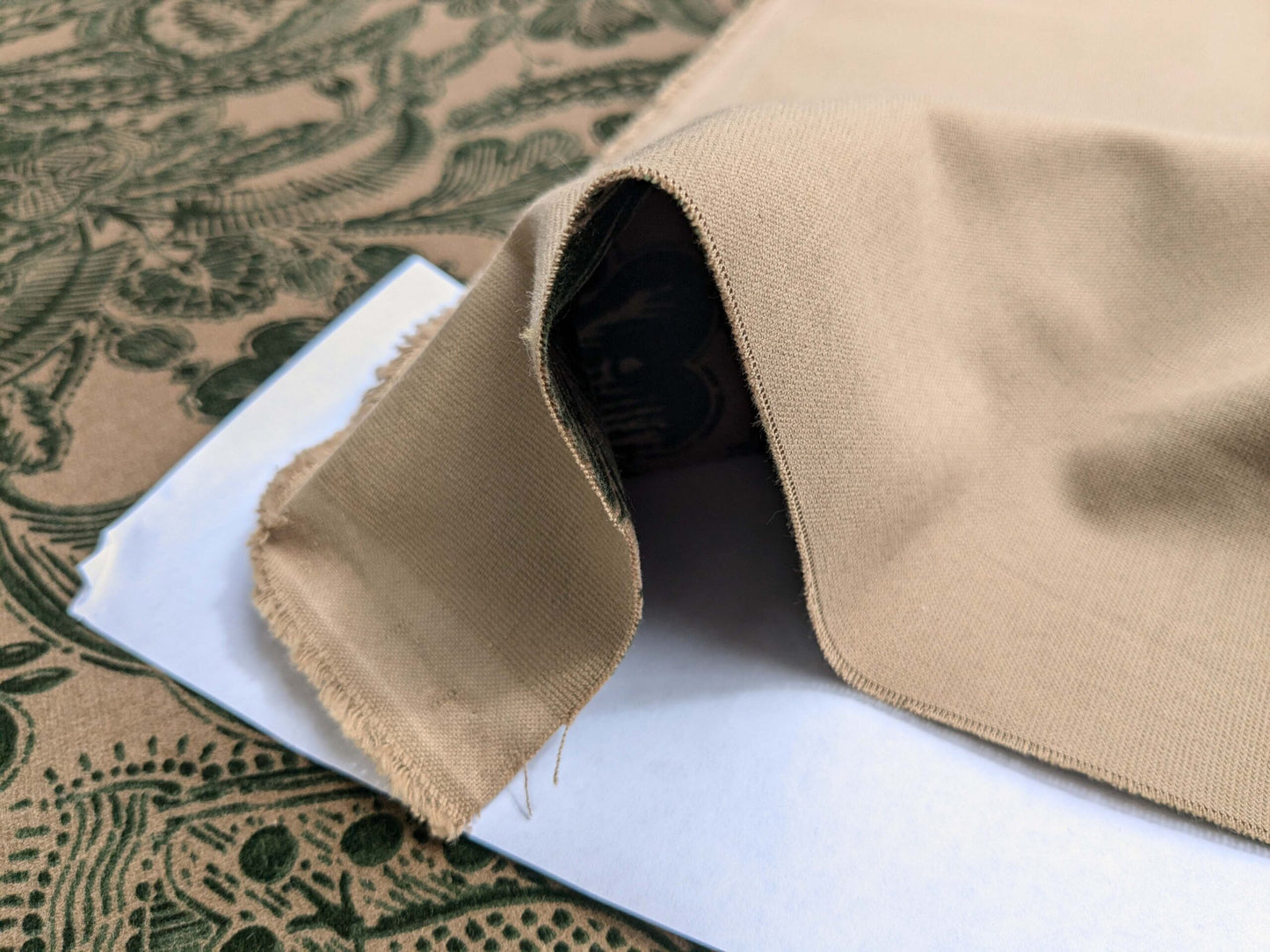 Scalamandre Fonthill Cranbrook Printed Velvet Forest Rich Emerald Green Printed Renaissance Floral Jacobean MSRP USD368/Y