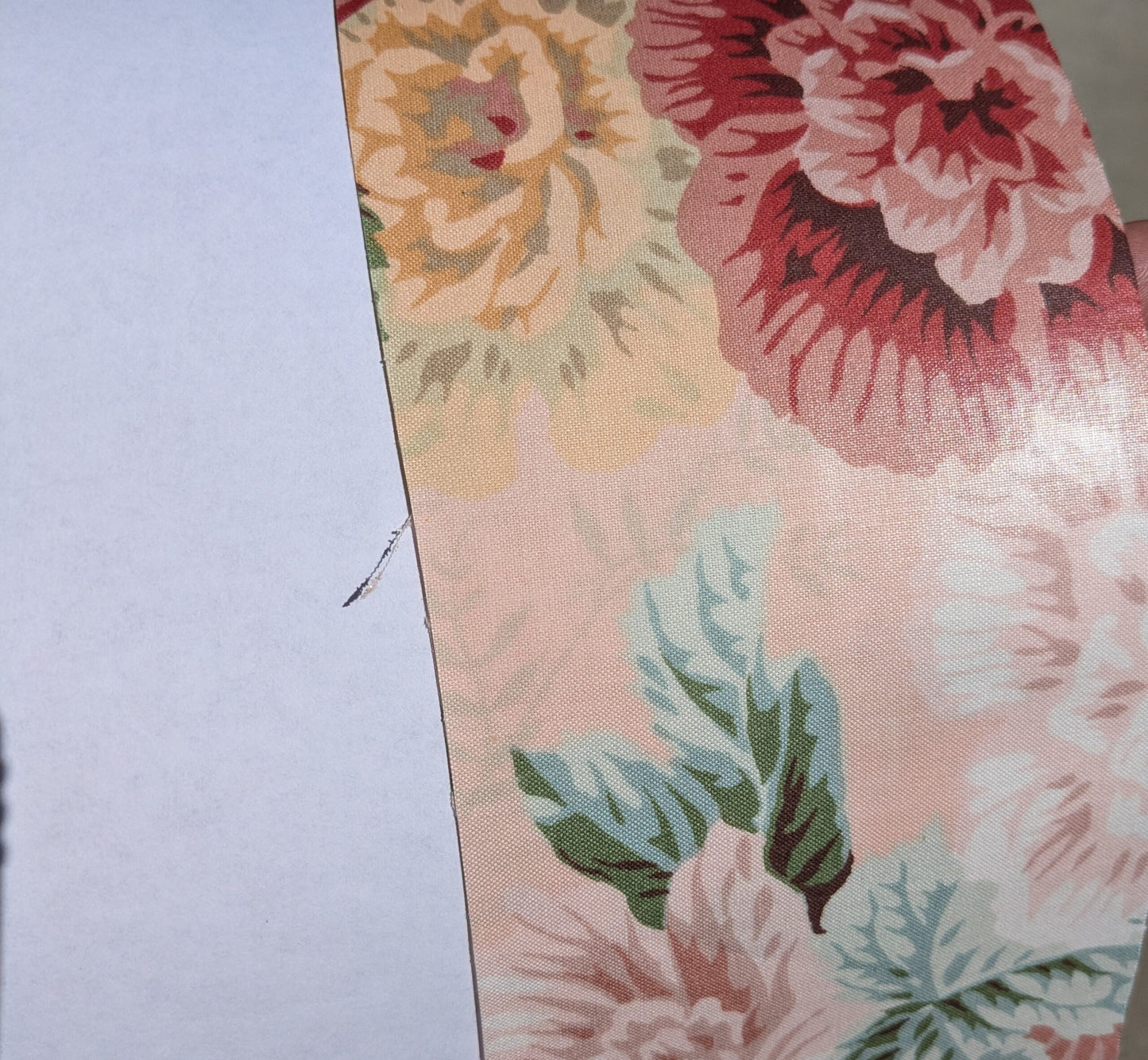 High End Hollyhock Chintz Print Pale Pink Multi Classic English Garden Print MSRP USD 300+/Y