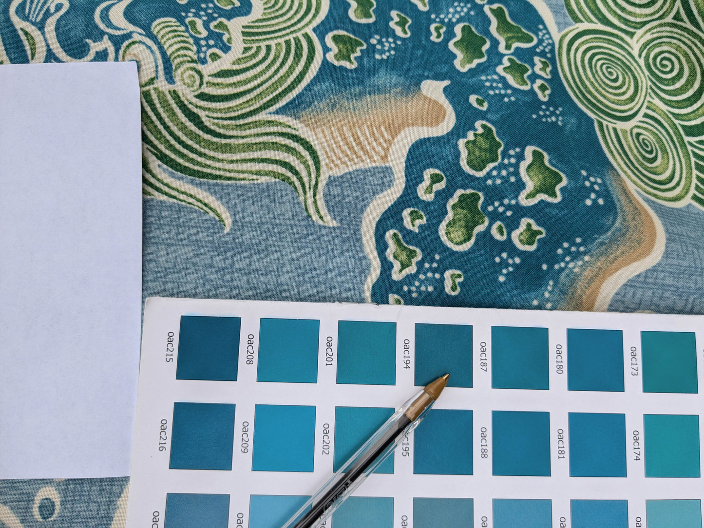 Brunschwig &amp; Fils Shishi Peony &amp; Chinese Lion On Turquoise Cotton MSRP USD 336/Y