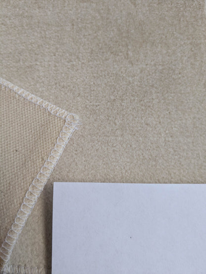 Hedy Silk and Mohair Ultimate Lux Velvet Hollywood Regency in Vanilla White MSRP USD $1000 +