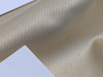 Mirror Lake Silk Satin with Cotton Smooth Cameo White MSRP USD 379/yard