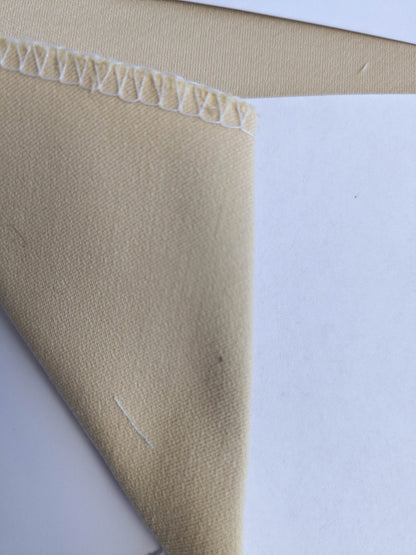 Mirror Lake Silk Satin with Cotton Smooth Cameo White MSRP USD 379/yard