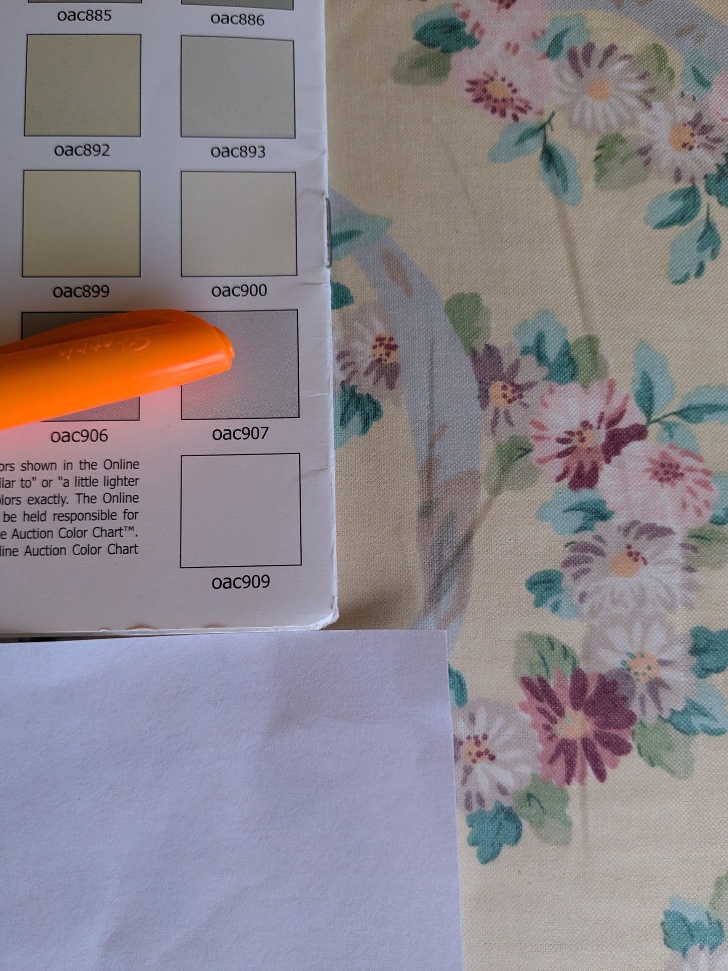 Scalamandre Old World Weavers Montpelier Chintz with Border Ecru Salmon Pink on Pale Butter Rose Garland and Ribbons Elizabeth British Chintz