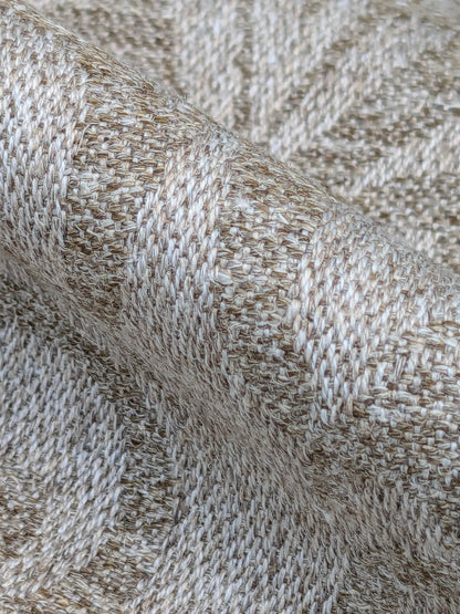 Scalamandre Amelia in "Linen" Natural Oatmeal Beige Renaissance Damask Jacquard Linen Acanthus Artichoke Feather MSRP USD 176/y (Copy)