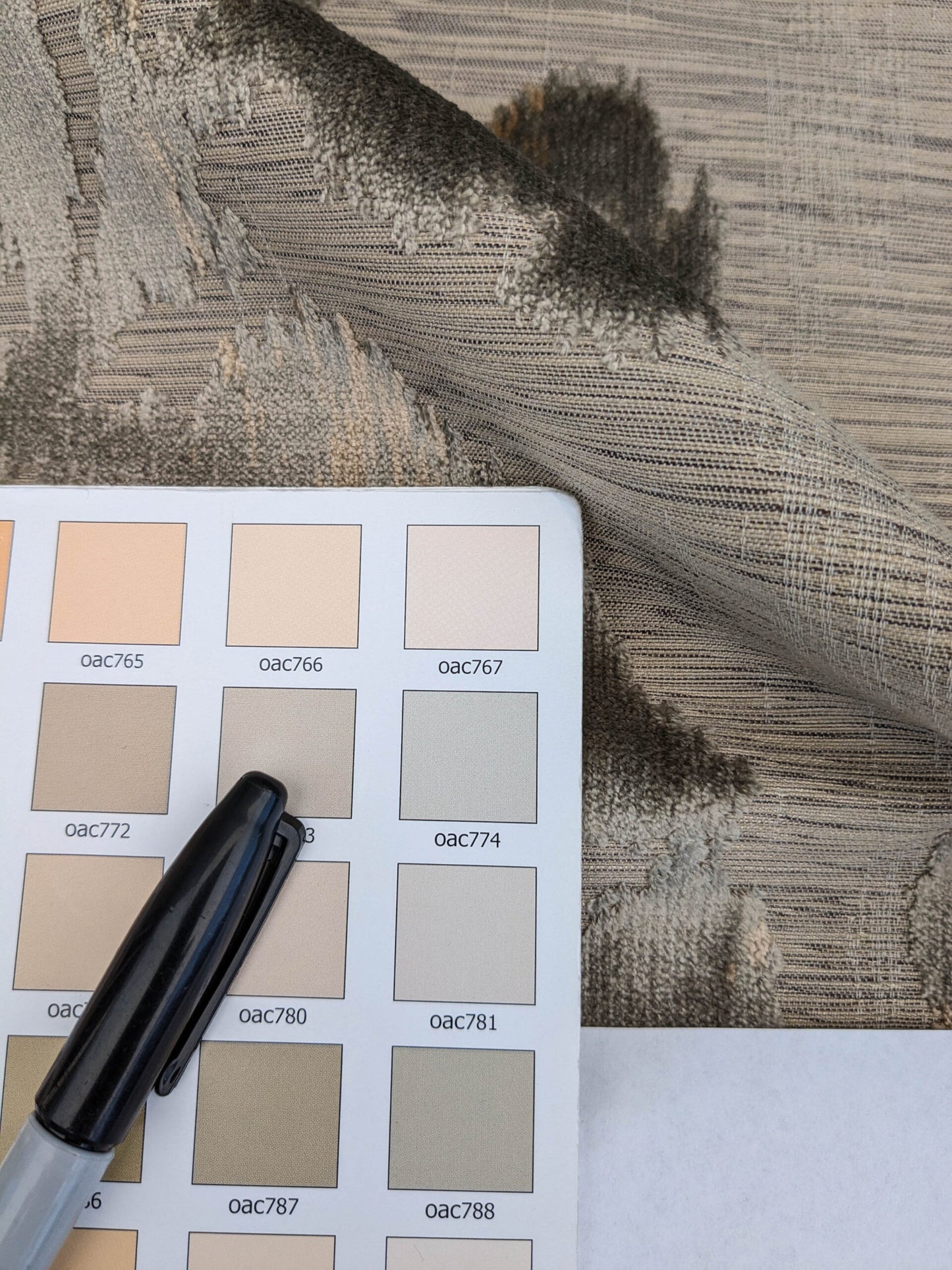 Scalamandre Varala Taupe Brown Gray Cut Velvet Silky Rose Garland Medallion Romantism Heavy Duty MSRP USD 280/y