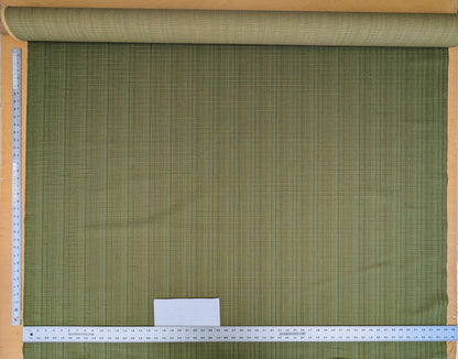 Scalamandre Old World Weavers Umbria Grass Green Strie Jacquard Woven Cotton MSRP USD342/y