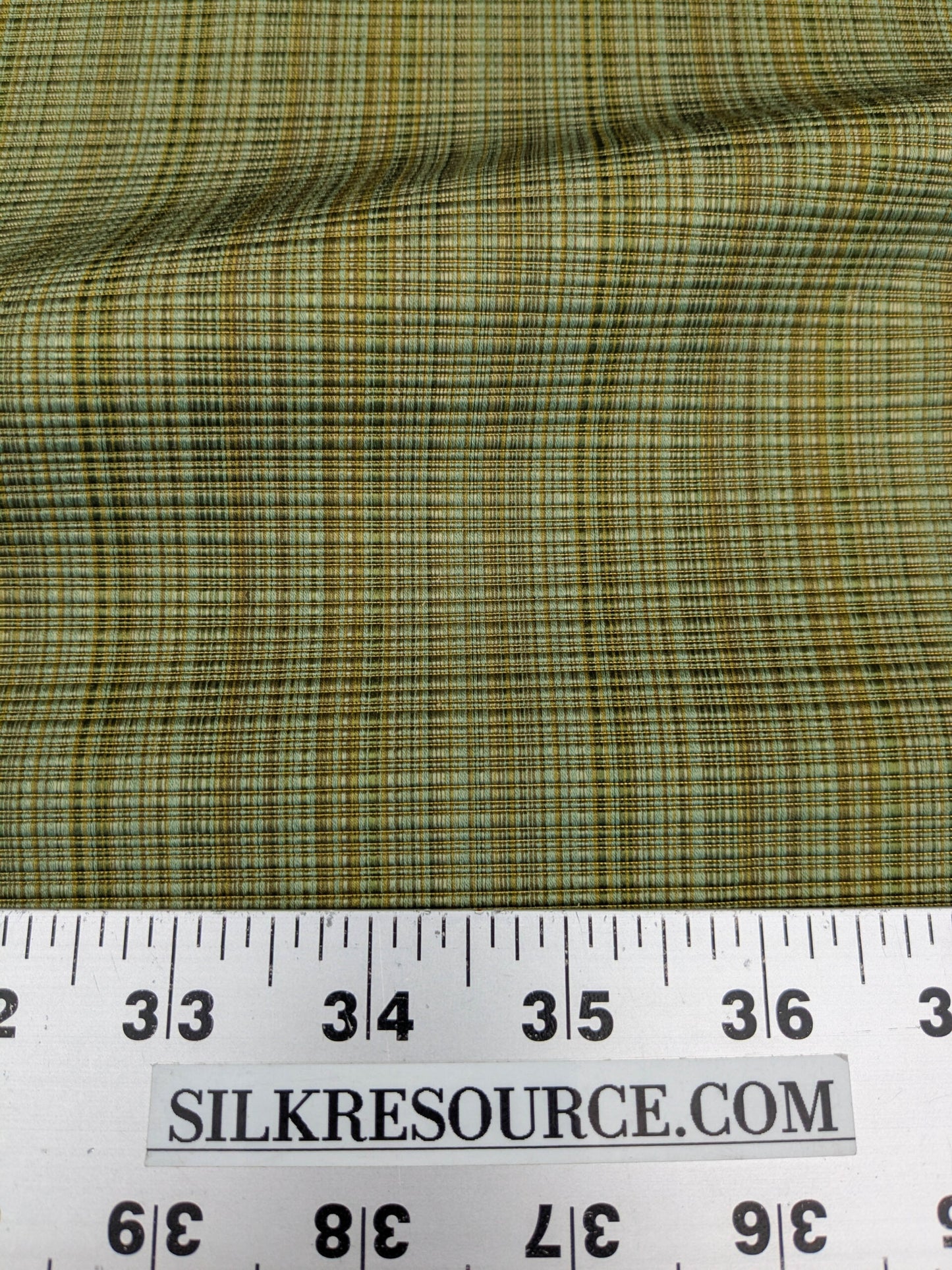 Scalamandre Old World Weavers Umbria Grass Green Strie Jacquard Woven Cotton MSRP USD342/y