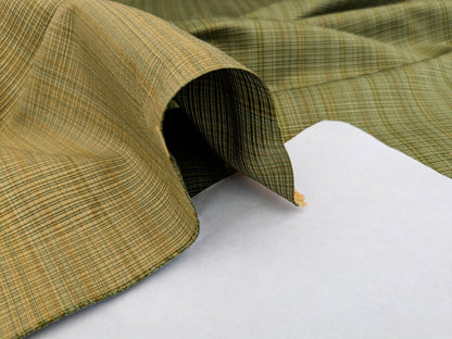 Scalamandre Old World Weavers Umbria Grass Green Strie Jacquard Woven Cotton MSRP USD342/y