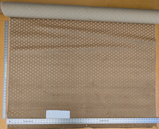 Scalamandre Old World Weavers Manet Sable Blue  Brown Velvet Viscose Small Scales Geometric MSRP USD570/y