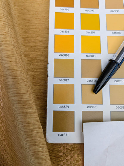 Scalamandre Arzano Peach Brown Silk Cotton Wide Stripe MSRP USD 332/y