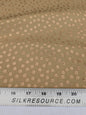 Scalamandre Dotty Desert Light  Brown Chenille Jacquard Heavy Dots Circles Animal Skin Viscose MSRP USD 410/y
