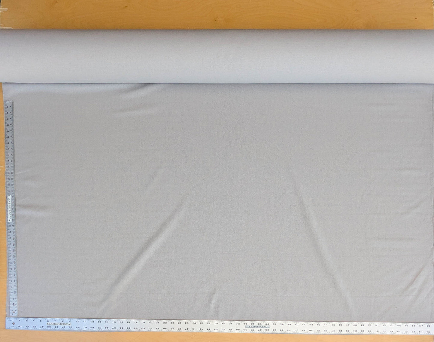 Scalamandre Inuit Pierre Light Gray Wool &amp; Cashmere Blend MSRP USD 310/y