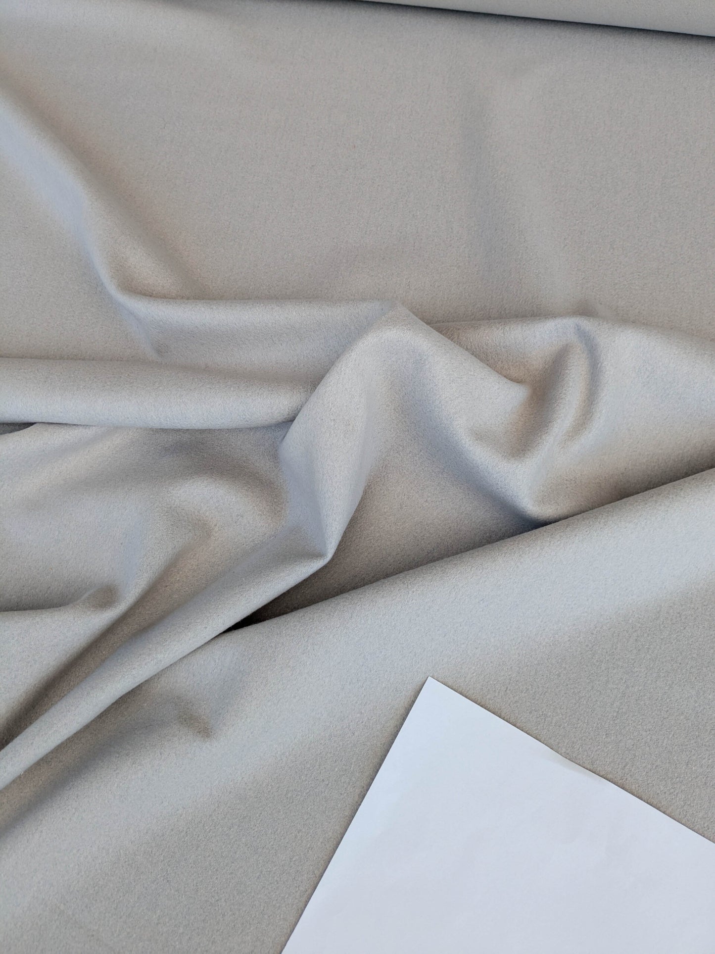 Scalamandre Inuit Pierre Light Gray Wool &amp; Cashmere Blend MSRP USD 310/y