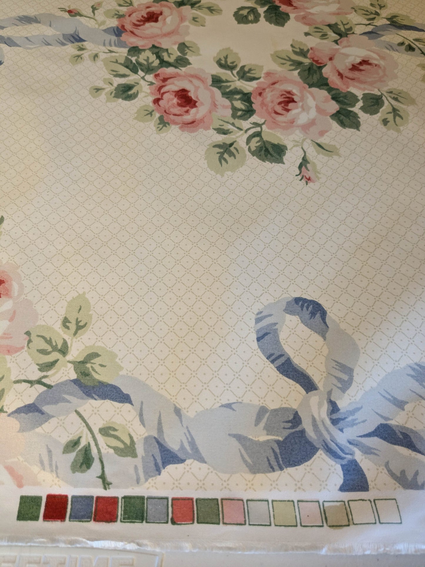 Special Order Vervain Jean Monroe Elizabeth Blue Pink Print Floral Cotton