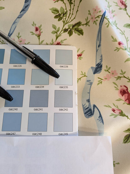 Special Order Vervain Jean Monroe Cheltenham Pink White Stripe Floral Cotton