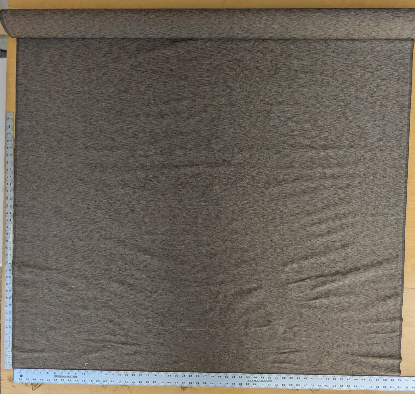 by yard Scalamandre Diffusion Taffeta Bronze Brown Iridescent Silk Taffeta Texture MSRP USD294/y