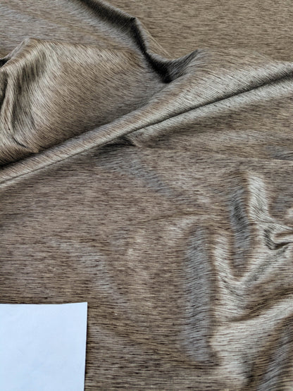 by yard Scalamandre Diffusion Taffeta Bronze Brown Iridescent Silk Taffeta Texture MSRP USD294/y