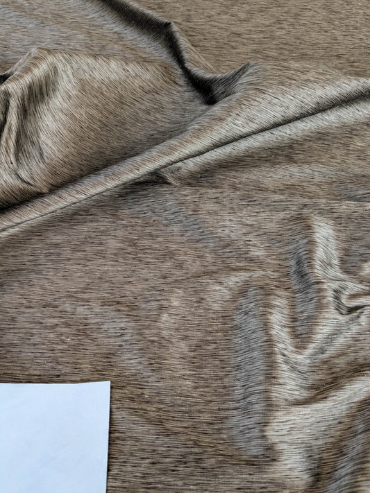 by yard Scalamandre Diffusion Taffeta Bronze Brown Iridescent Silk Taffeta Texture MSRP USD294/y