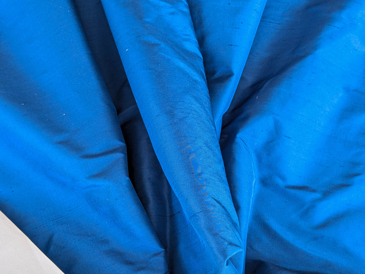 by yard Scalamandre Dynasty Taffeta Cobalt Blue Solid 100% Silk Heavy MSRP USD 322/y