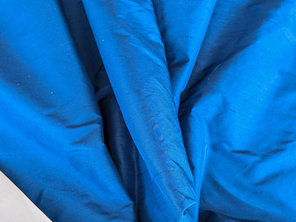 by yard Scalamandre Dynasty Taffeta Cobalt Blue Solid 100% Silk Heavy MSRP USD 322/y