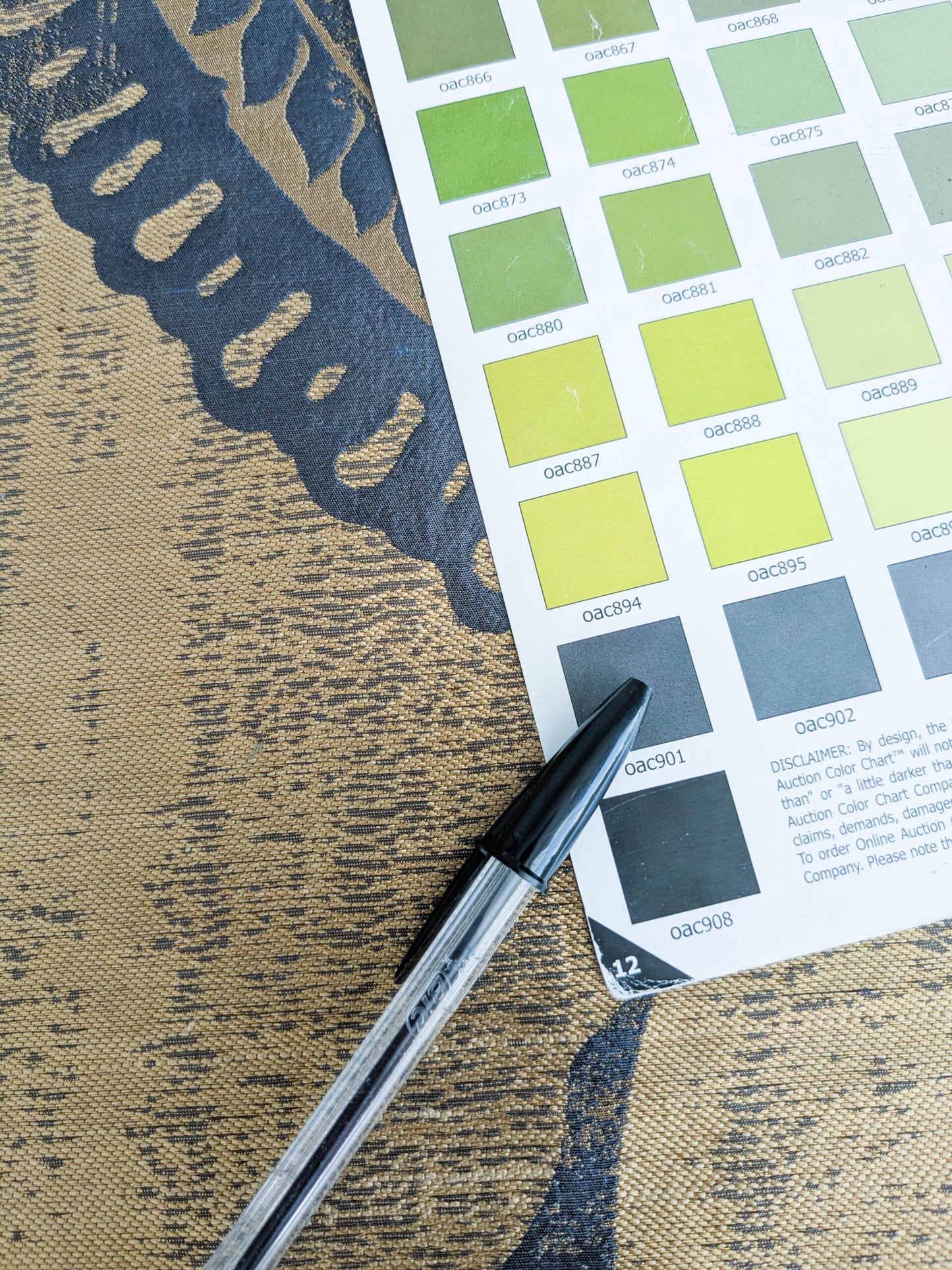 Koplavitch 100% Silk Damask Giant Paisley "nocturne" Indigo Deep Blue Gold Copper MSRP USD 340/y