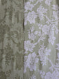 By yard Monceau Moire Linen Cotton Damask Historical Garden Green MSRP USD 458/y