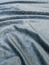 Hedy Silk and Mohair Ultimate Lux Velvet Hollywood Regency in Deep Blue Green Aquamarine MSRP USD $1000 +