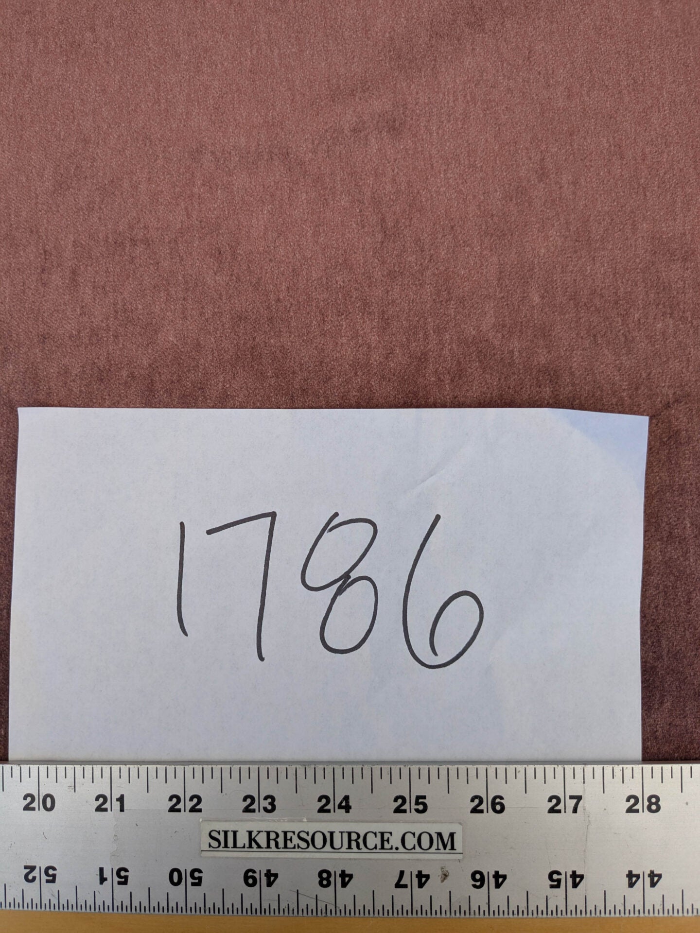 Hedy Silk and Mohair Ultimate Lux Velvet Hollywood Regency in Tea Rose Pink MSRP USD $1000+