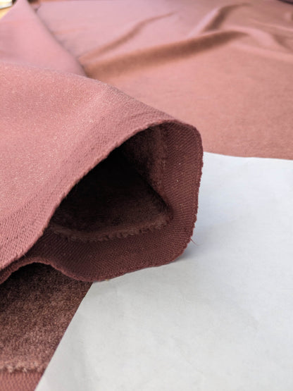 Hedy Silk and Mohair Ultimate Lux Velvet Hollywood Regency in Tea Rose Pink MSRP USD $1000+