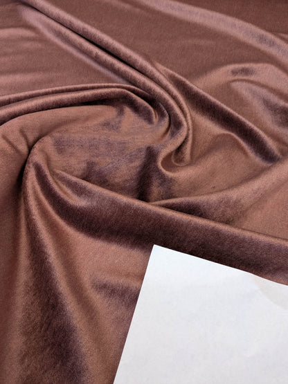 Hedy Silk and Mohair Ultimate Lux Velvet Hollywood Regency in Tea Rose Pink MSRP USD $1000+