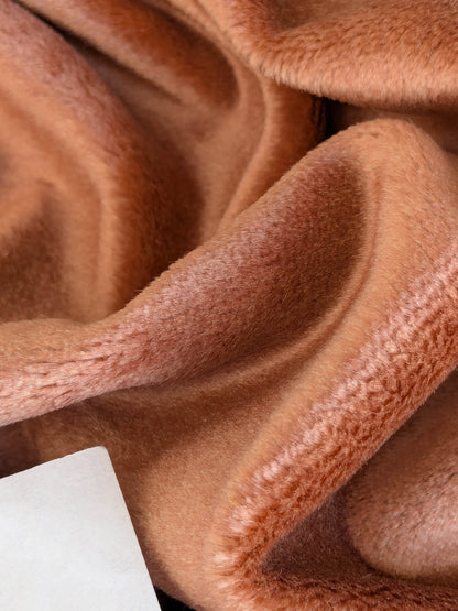 Hedy Silk and Mohair Ultimate Lux Velvet Hollywood Regency in Antique Rose Pink MSRP USD $1000 + USD