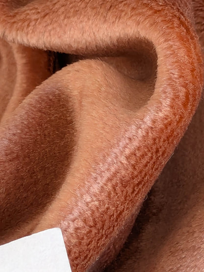 Hedy Silk and Mohair Ultimate Lux Velvet Hollywood Regency in Antique Rose Pink MSRP USD $1000 + USD