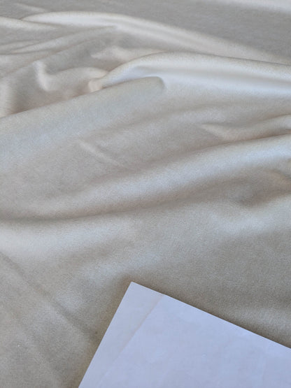 Hedy Silk and Mohair Ultimate Lux Velvet Hollywood Regency in Vanilla White MSRP USD $1000 +