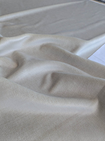 Hedy Silk and Mohair Ultimate Lux Velvet Hollywood Regency in Vanilla White MSRP USD $1000 +