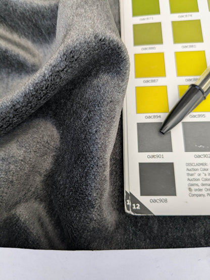 Hedy Silk and Mohair Ultimate Lux Velvet Hollywood Regency in Mink Black MSRP $1000 + USD