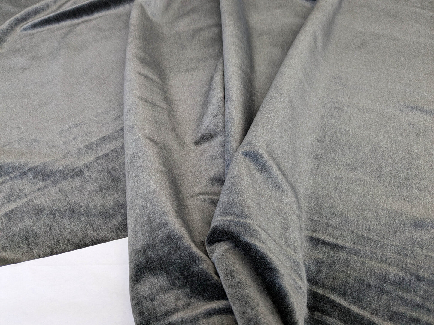 Hedy Silk and Mohair Ultimate Lux Velvet Hollywood Regency in Mink Black MSRP $1000 + USD