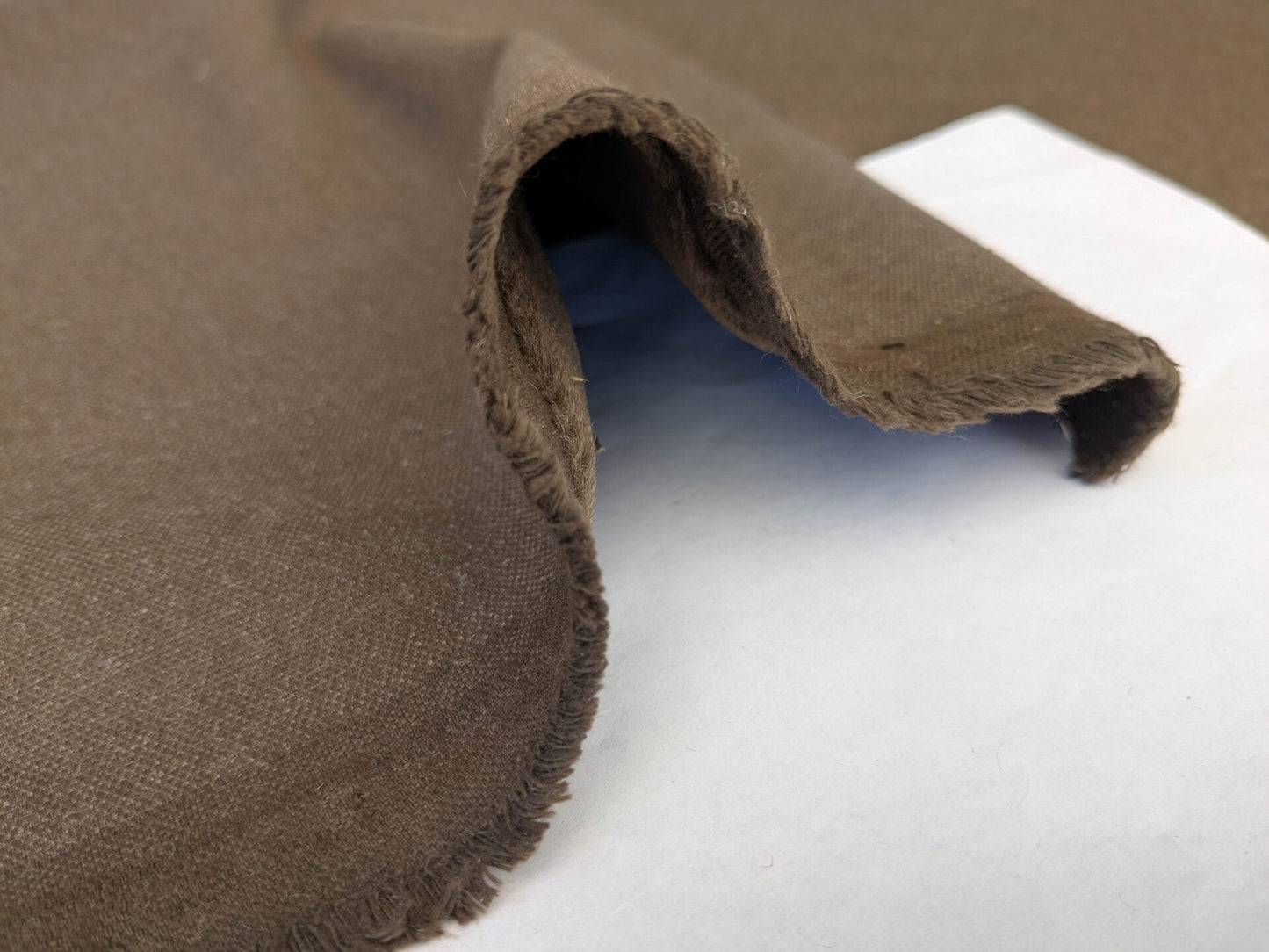 Hedy Silk and Mohair Ultimate Lux Velvet Hollywood Regency in Brown Mushroom MSRP $1000 + USD