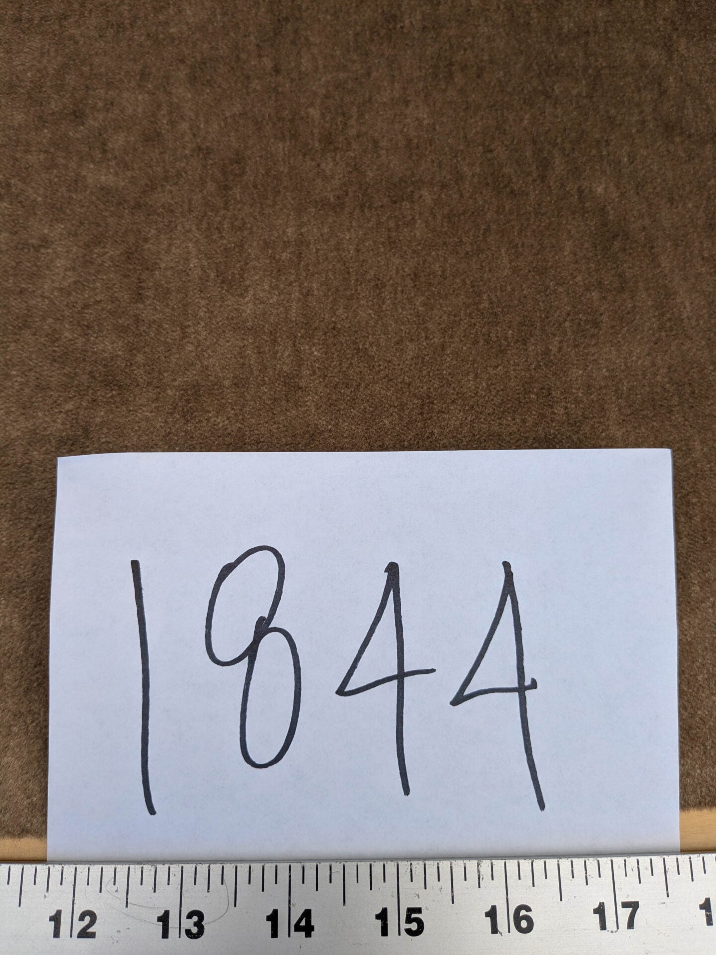 Hedy Silk and Mohair Ultimate Lux Velvet Hollywood Regency in Moleskin Honey MSRP $1000 + USD