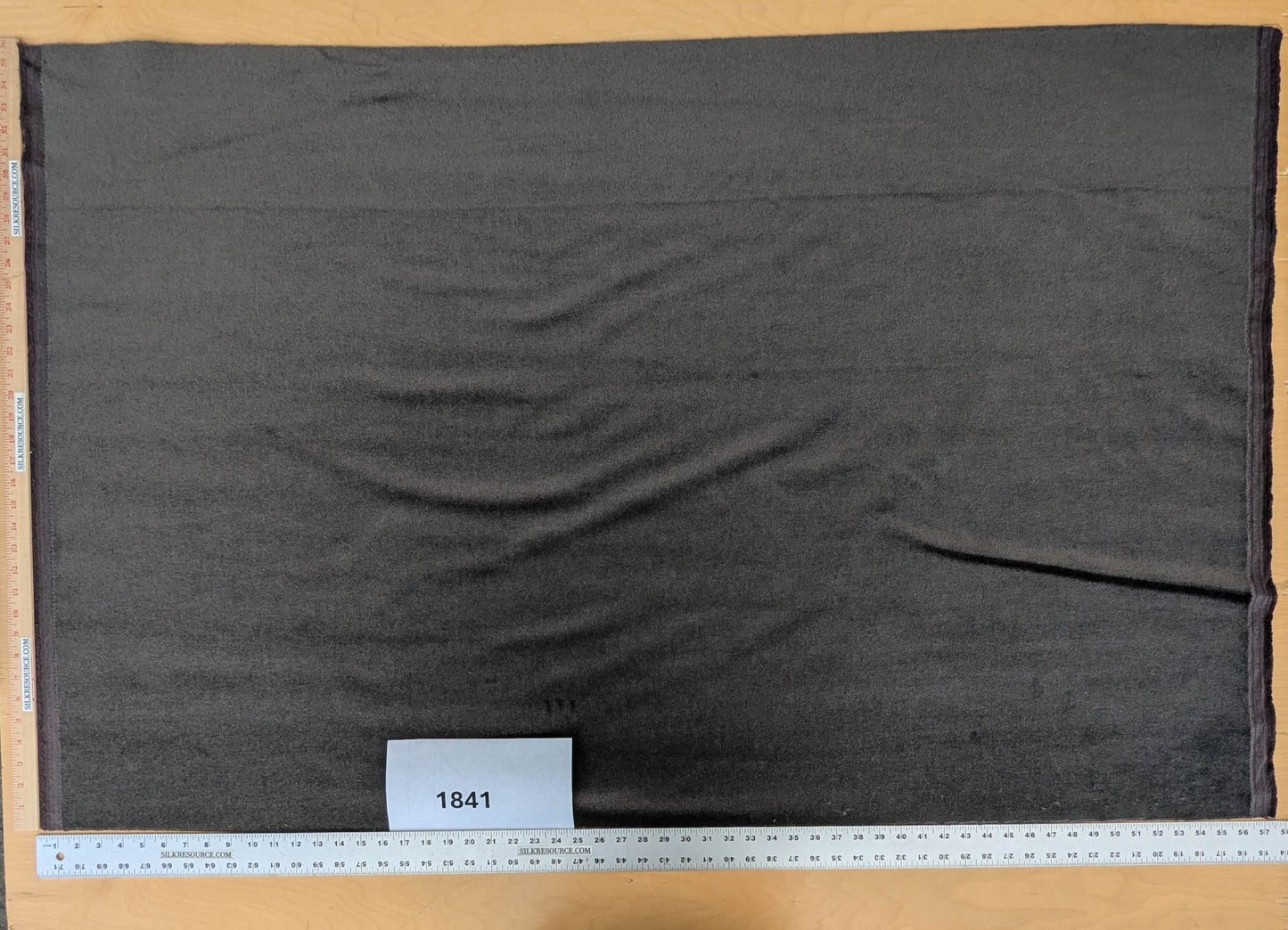 Dreamscope Silk and Mohair Velvet Dark Black MSRP USD835