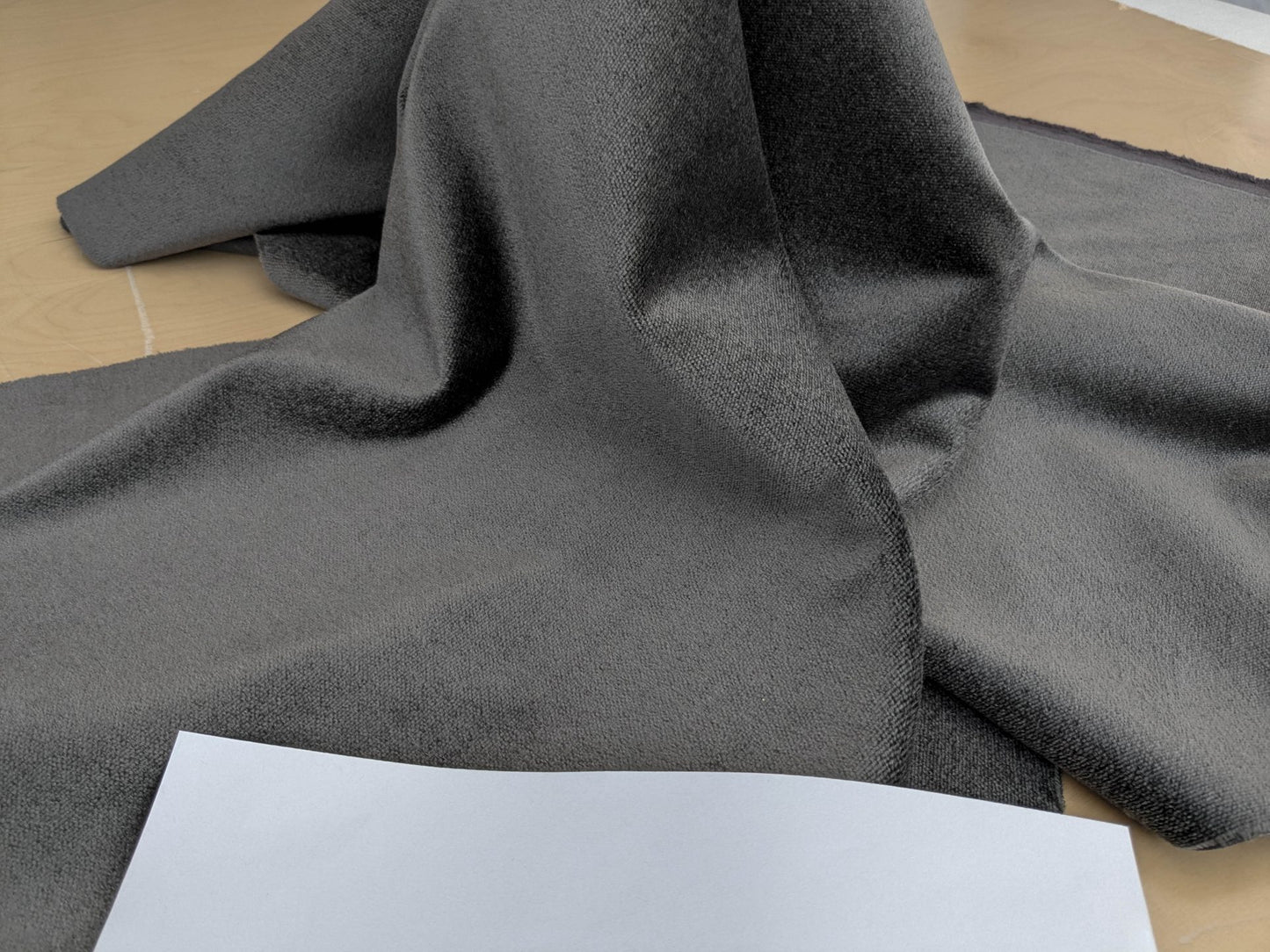 Dreamscope Silk and Mohair Velvet Dark Black MSRP USD835