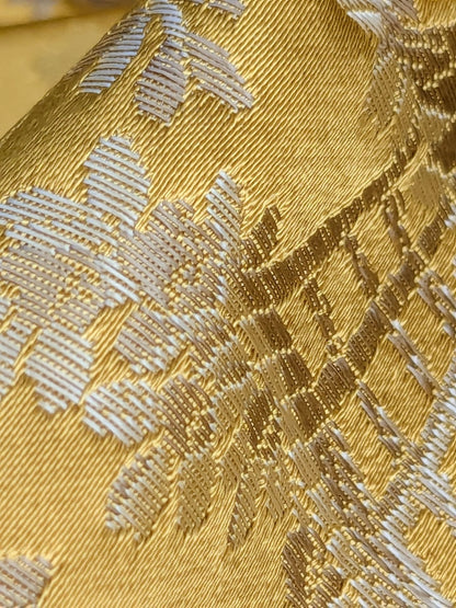 by yard Scalamandre Tassinari &amp; Chatel Pillement Or Gold Yellow Chinoiserie Scenic Figurative MSRP USD 1080/y