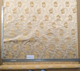 by yard Scalamandre Tassinari &amp; Chatel Pillement Creme Gold Cream Chinoiserie Scenic Figurative MSRP USD 1080/y