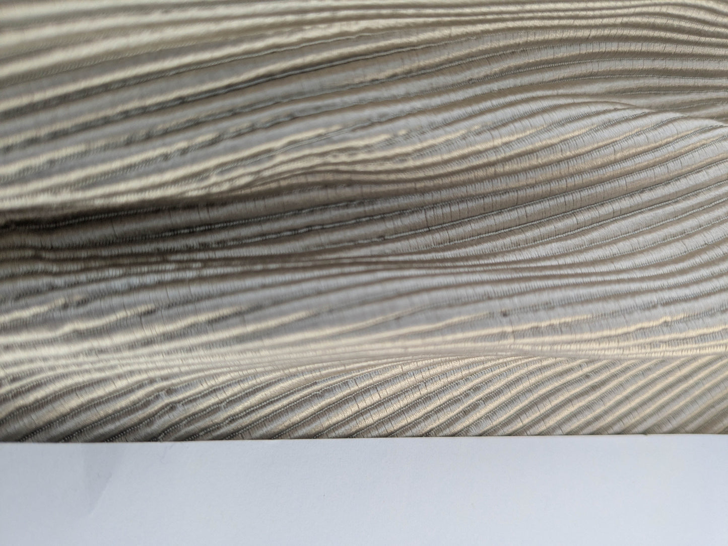 Tapestry Silk Ottoman Wide Ribbed Fabric - Grey - By The Yard