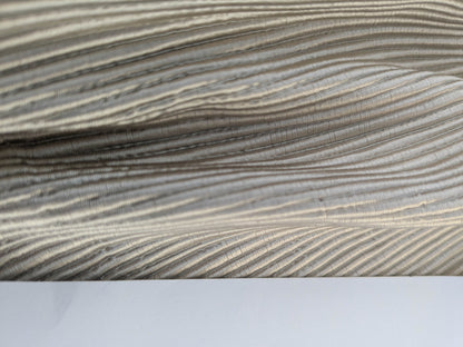 Tapestry Silk Ottoman Wide Ribbed Fabric - Grey - By The Yard