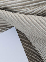 Tapestry Silk Ottoman Wide Ribbed Fabric - Grey - By The Yard