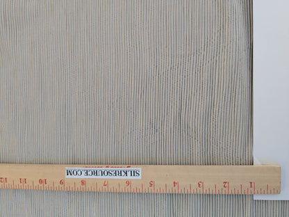 Tapestry Silk Ottoman Wide Ribbed Fabric - Grey - By The Yard