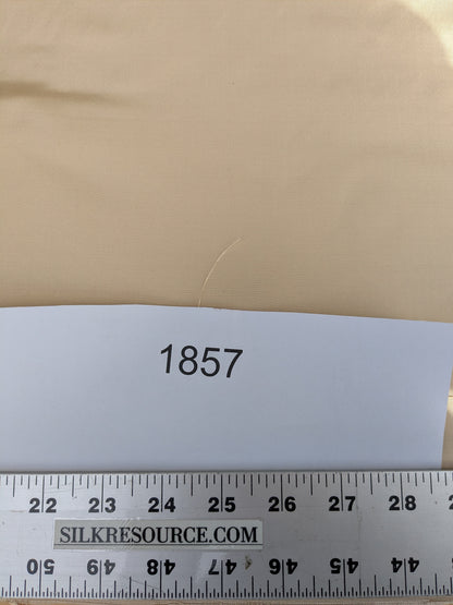 Corringham Beeswax Thick Crisp Silk Faille High End Fabric - Beige - By The Yard